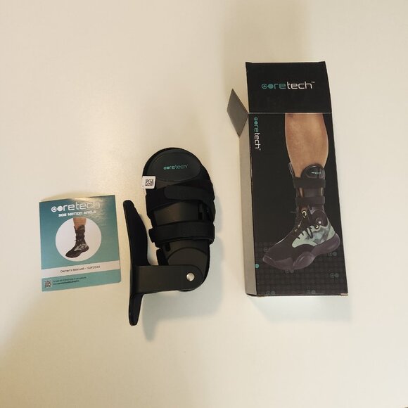 Coretech 906 Motion Ankle Brace by Vive Health Right Medium SUP2044BLKRM NEW NIB - Picture 2 of 7